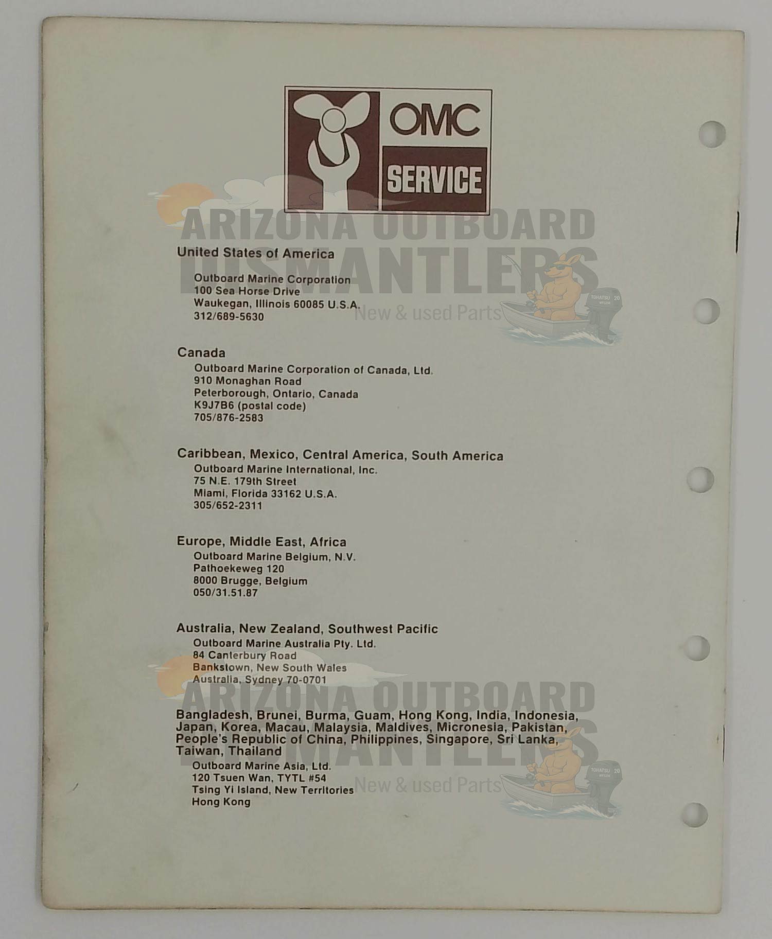 393579 – 9.9/15HP Models 1983 Parts Catalog – OMC - Image 3