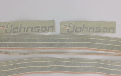 393907 OMC JOHNSON DECAL SET