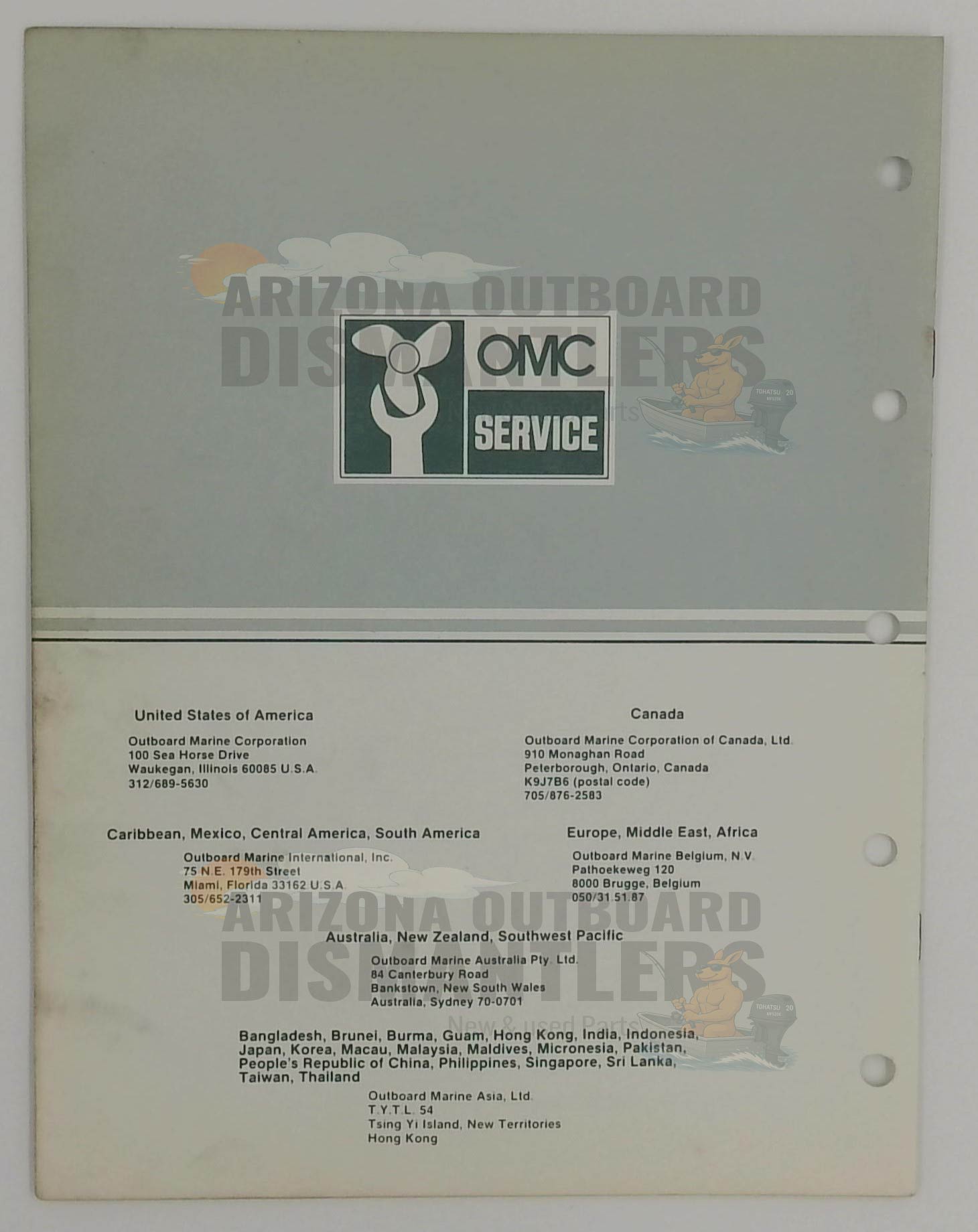 394668 – 2HP Models 1984 Parts Catalog – OMC - Image 3