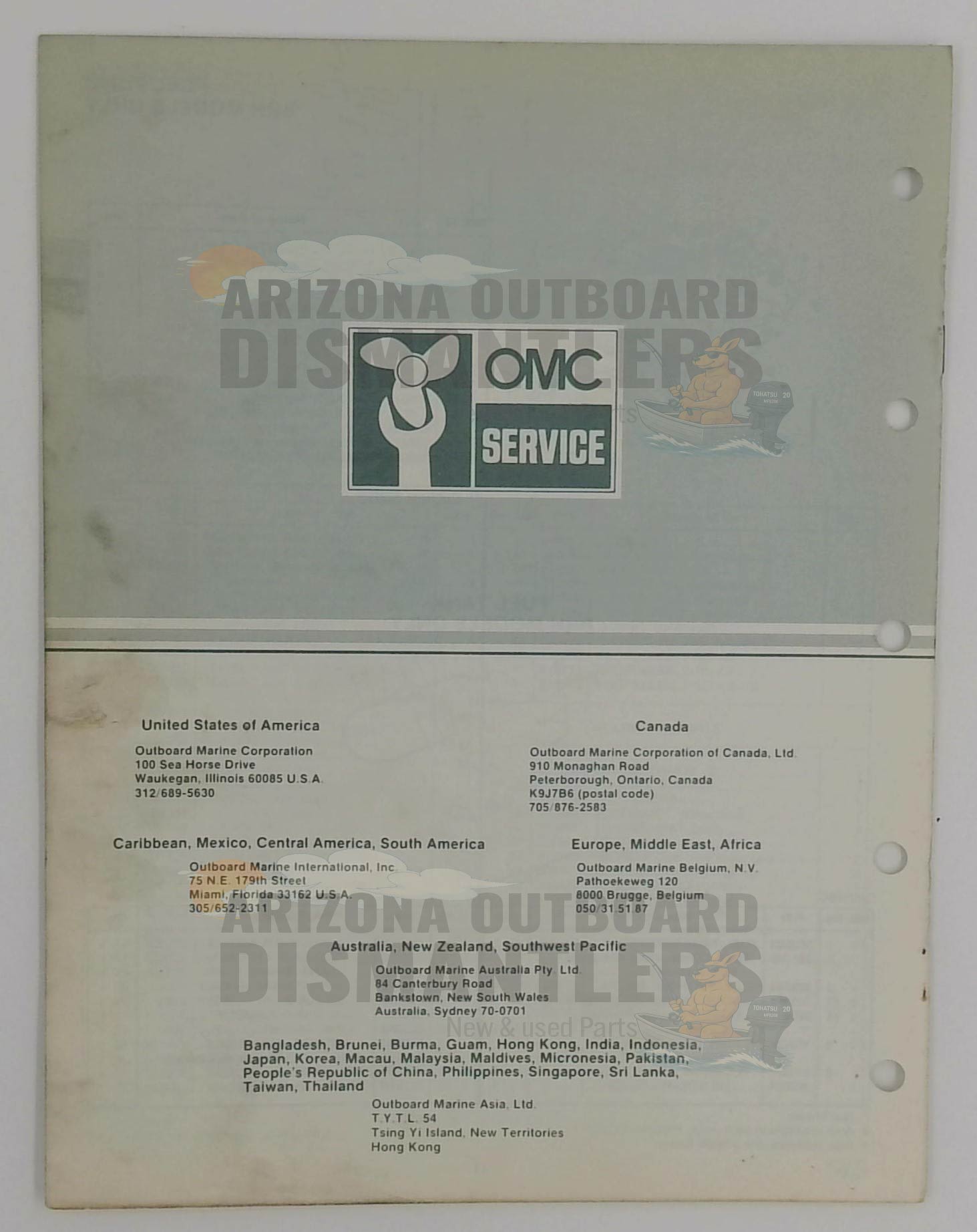394669 – 4HP Models 1984 Parts Catalog – OMC - Image 3