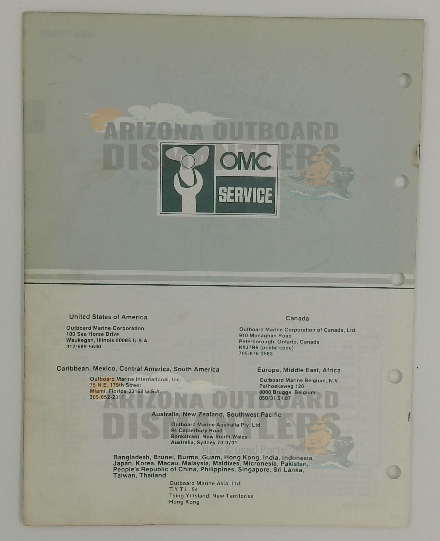 394670 – 4/4.5/5/6/8 Models 1984 Parts Catalog – OMC - Image 3