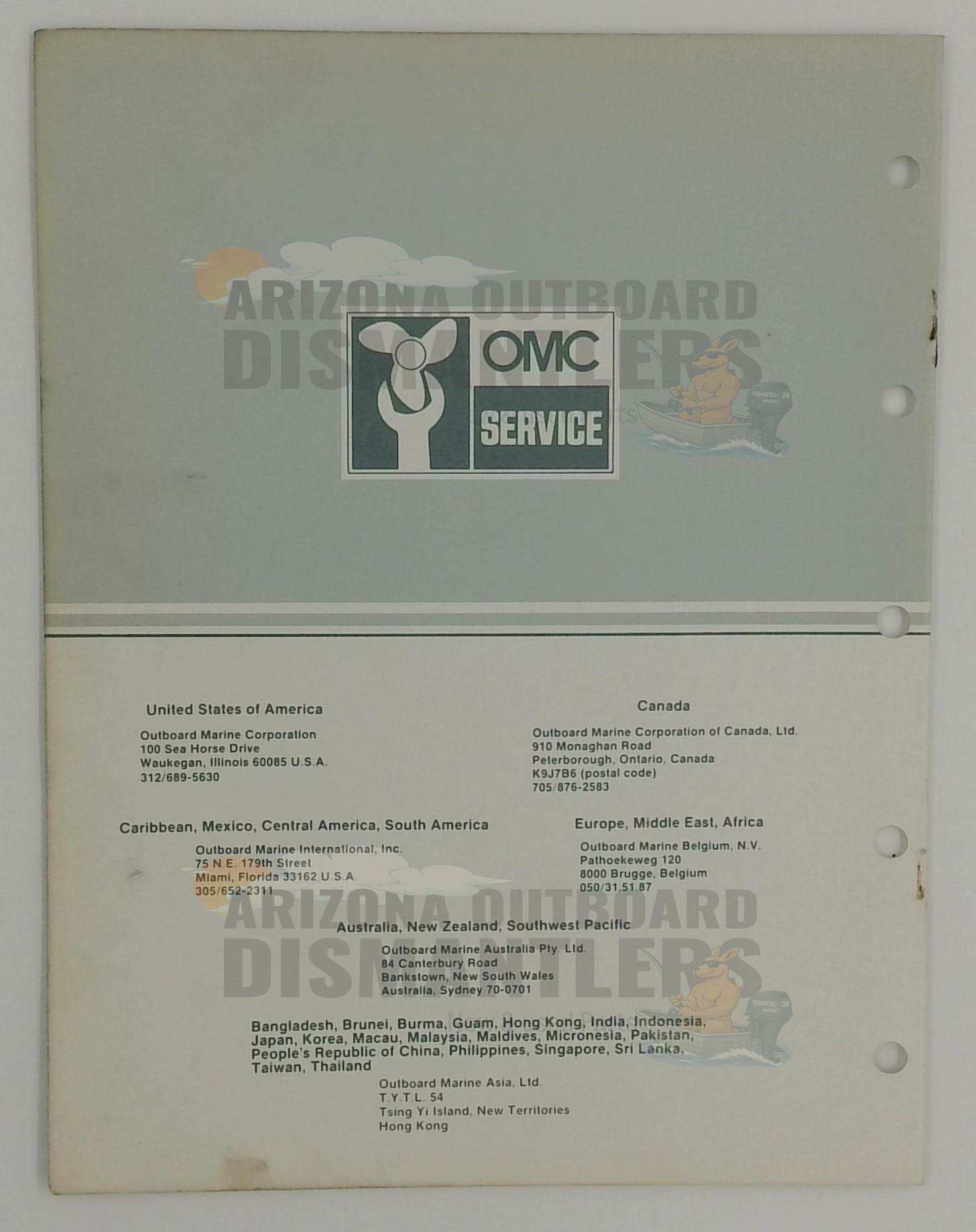 394672 – 9.9/15HP Models 1984 Parts Catalog – OMC - Image 3