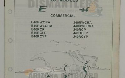 394676 – 40HP Models 1984 Parts Catalog – OMC