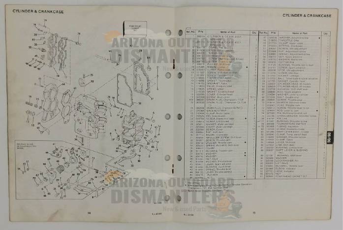394677 – 50/60HP Models 1984 Parts Catalog – OMC - Image 2