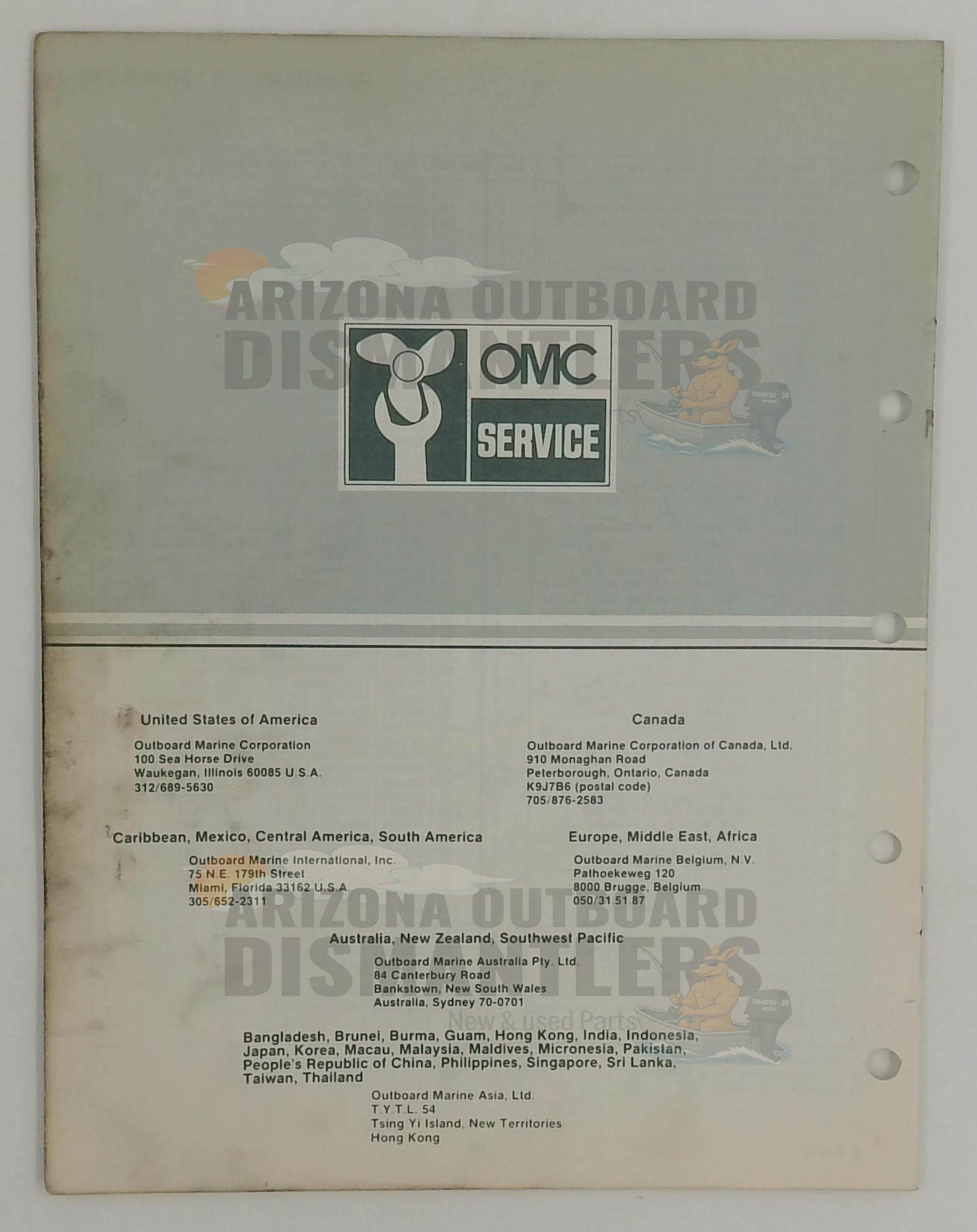 394678 – 70/75HP Models 1984 Parts Catalog – OMC - Image 3