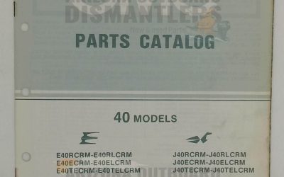 395510 – 40HP Models 1984 Parts Catalog – OMC