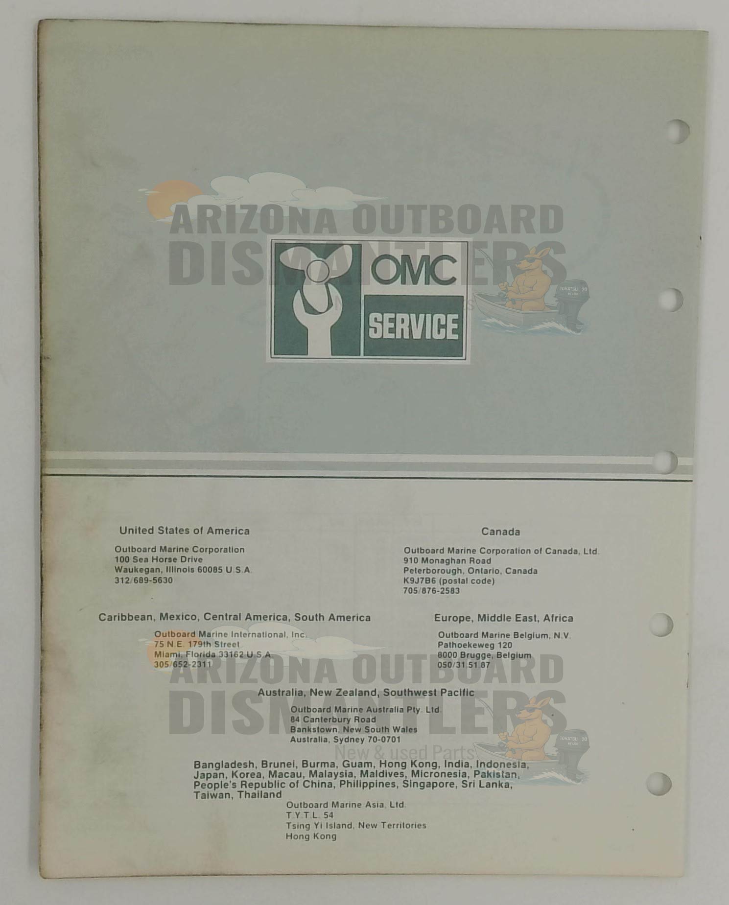 395510 – 40HP Models 1984 Parts Catalog – OMC - Image 3