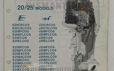 395673 – 20/25HP Models 1985 Parts Catalog – OMC