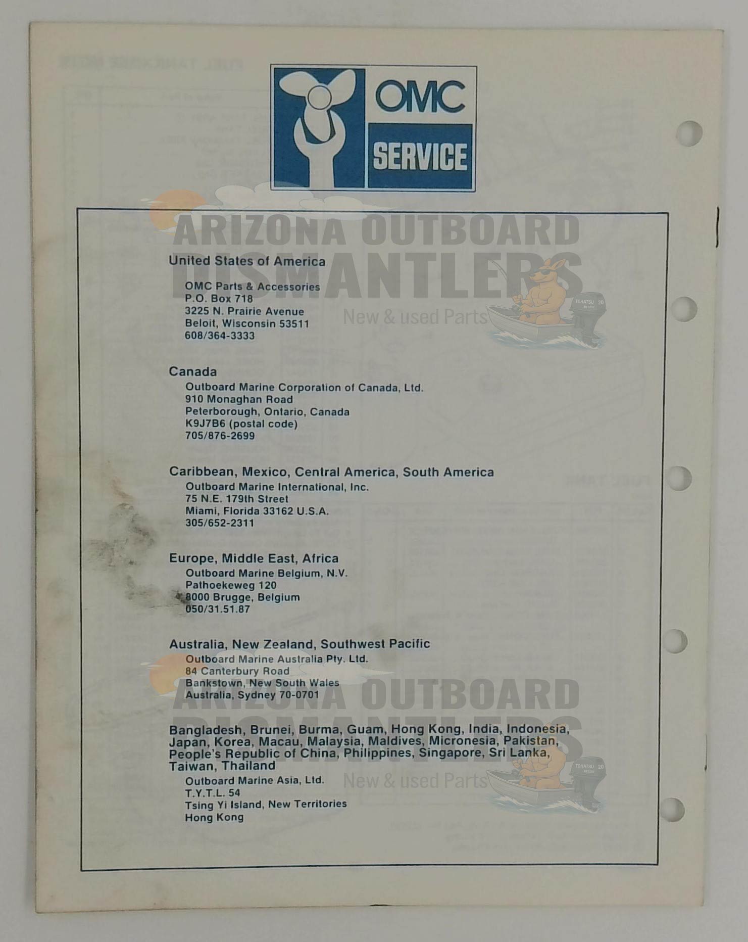 395675 – 40HP Models 1985 Parts Catalog – OMC - Image 3