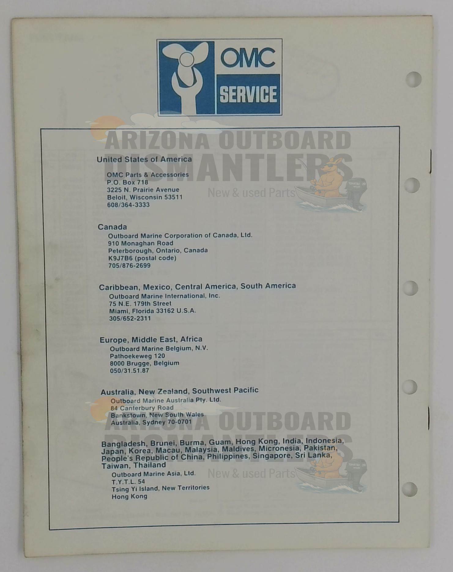 395677 – 45/55HP Models 1985 Parts Catalog – OMC - Image 3