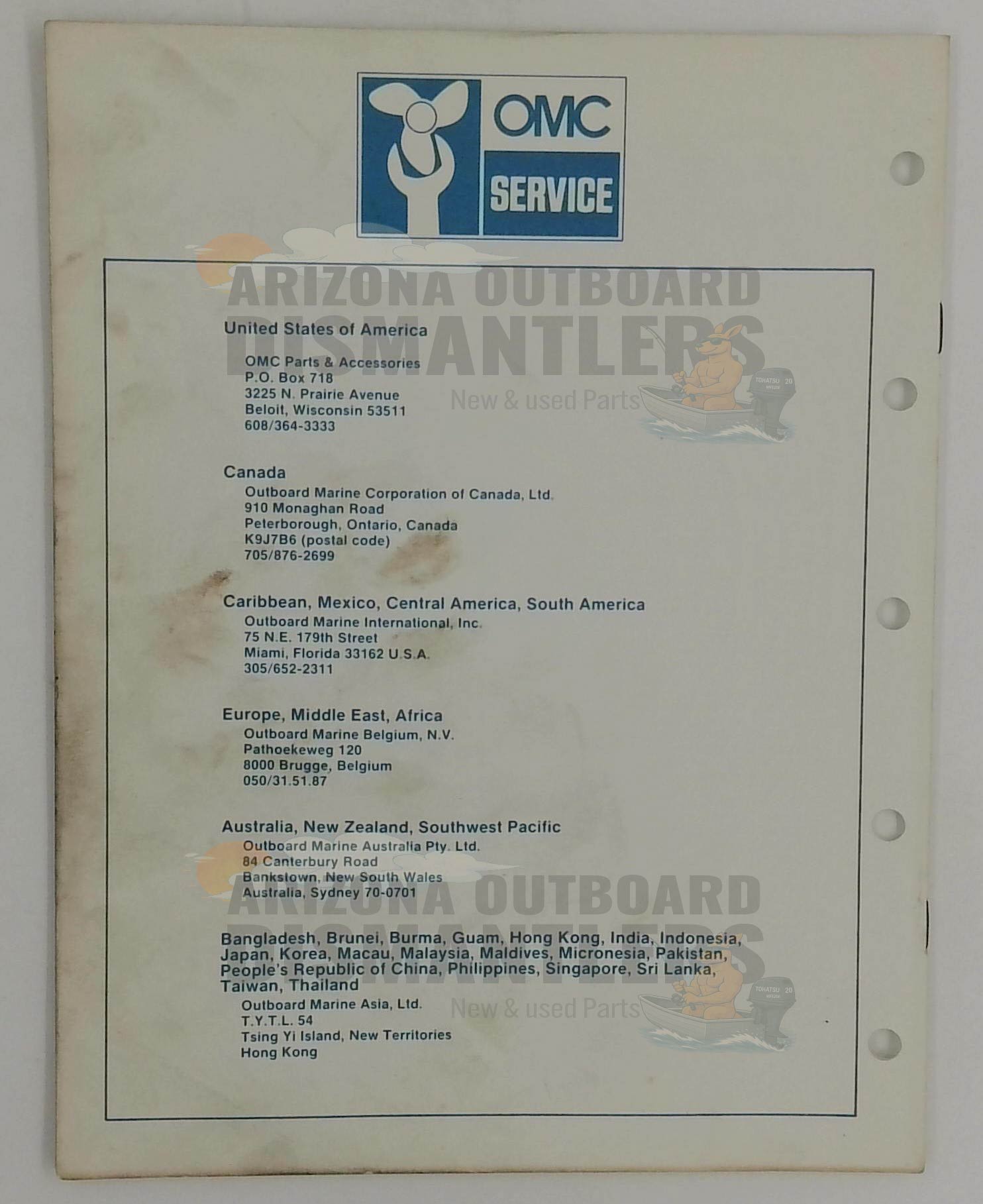 395679 – 70/75HP Models 1985 Parts Catalog – OMC - Image 3