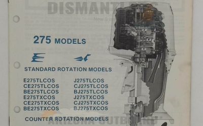 395686 – 275HP Models 1985 Parts Catalog – OMC
