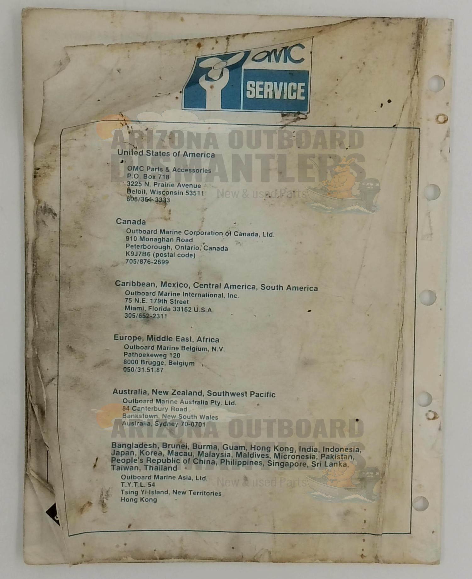 395687 – 3.6HP Models 1985 Parts Catalog – OMC - Image 3