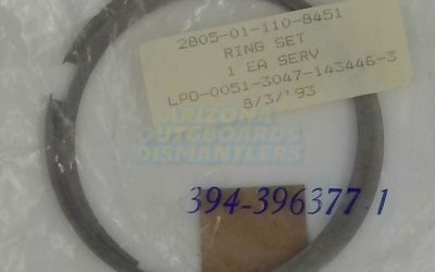 396377 NOS OMC Johnson Evinrude Piston Ring Set