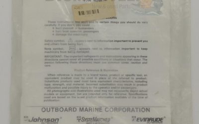 434676 – Transom Mounting Kit – OMC / Johnson / Evinrude