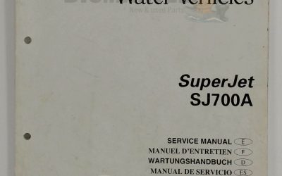 460027 Service Manual – Yamaha SuperJet SJ700A