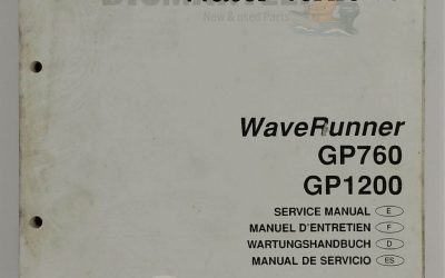 460042 Service Manual – Yamaha WaveRunner GP760/GP1200