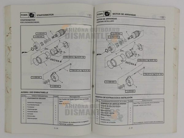 460042 Service Manual – Yamaha WaveRunner GP760/GP1200 - Image 3