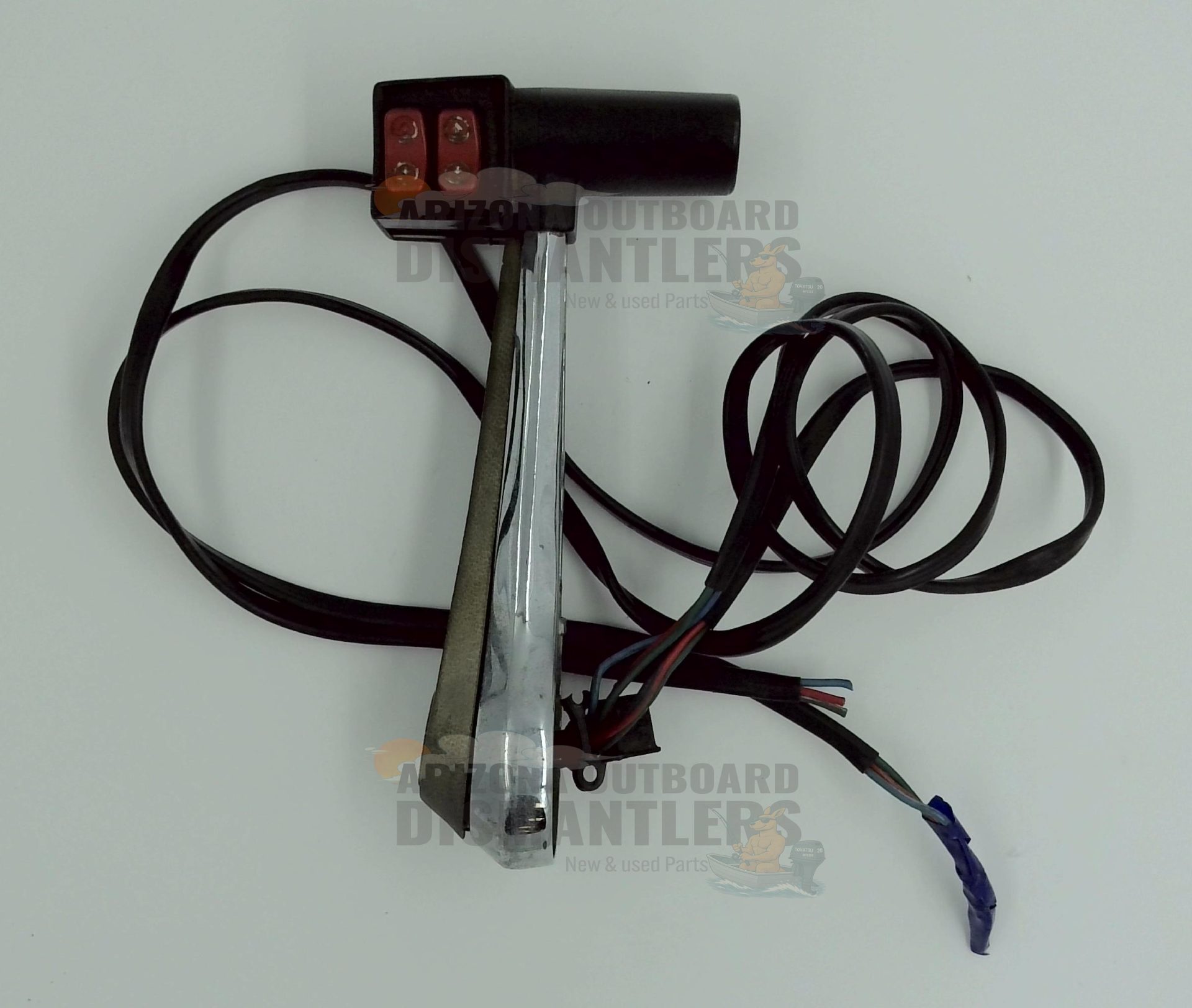 5006561 – Concealed Side Mount Control Box Handle w/ Tilt & Trim Switch – Johnson / Evinrude