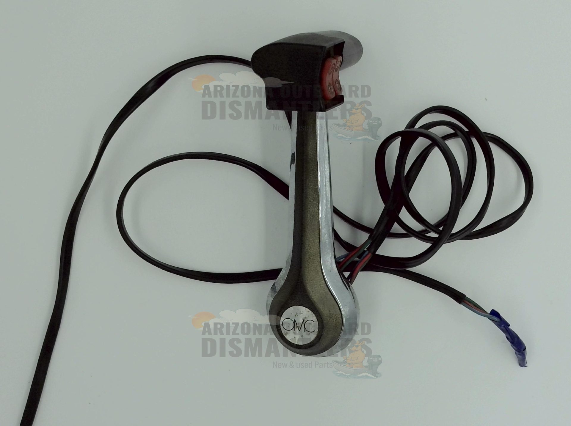 5006561 – Concealed Side Mount Control Box Handle w/ Tilt & Trim Switch – Johnson / Evinrude - Image 2