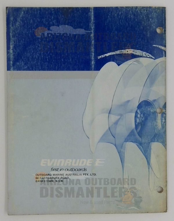 5016 – 1974 Evinrude 25HP Service Instruction Book - Image 2