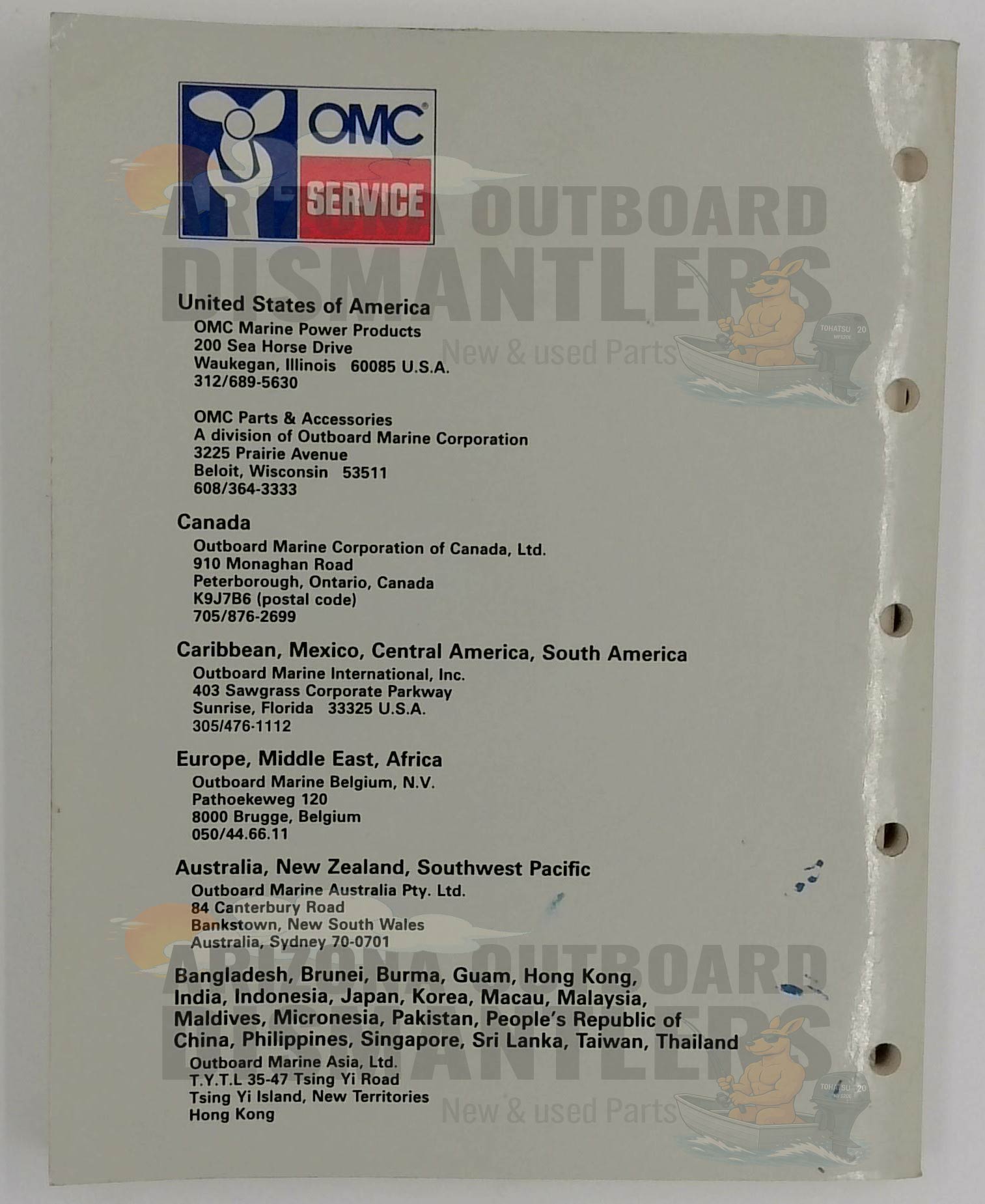 507754 – 9.9 Thru 30 1988 Service Manual – Johnson - Image 3