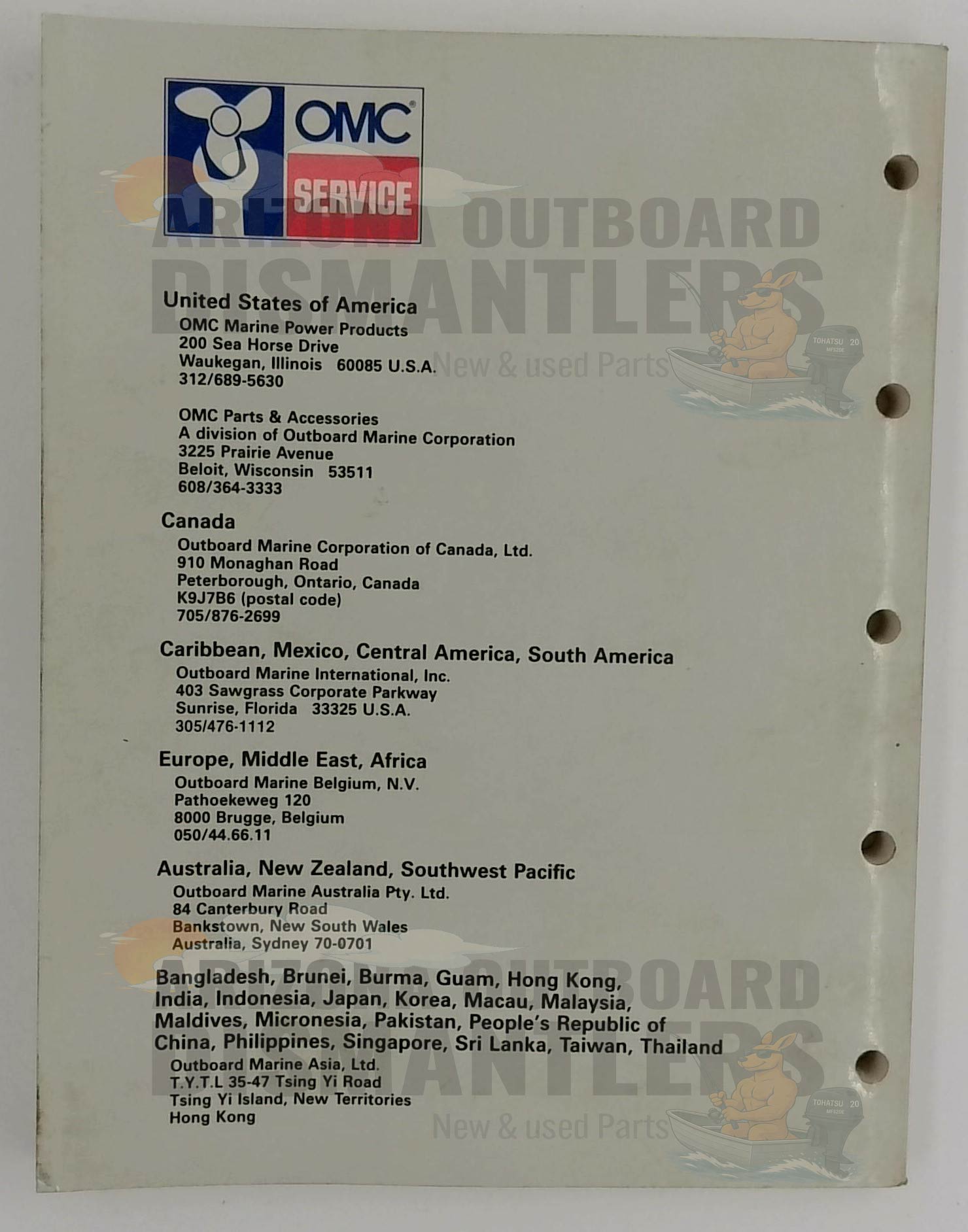 507755 – 40 Thru 55 1988 Service Manual – Johnson - Image 3