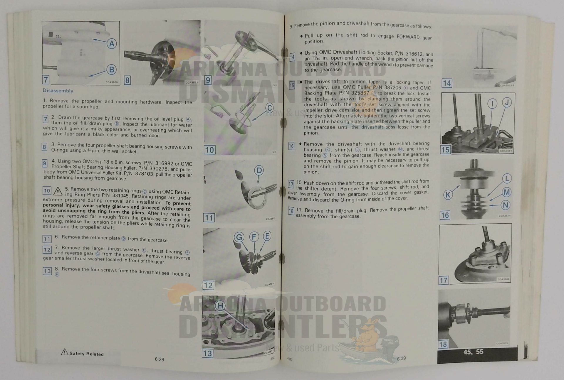507755 – 40 Thru 55 1988 Service Manual – Johnson - Image 2
