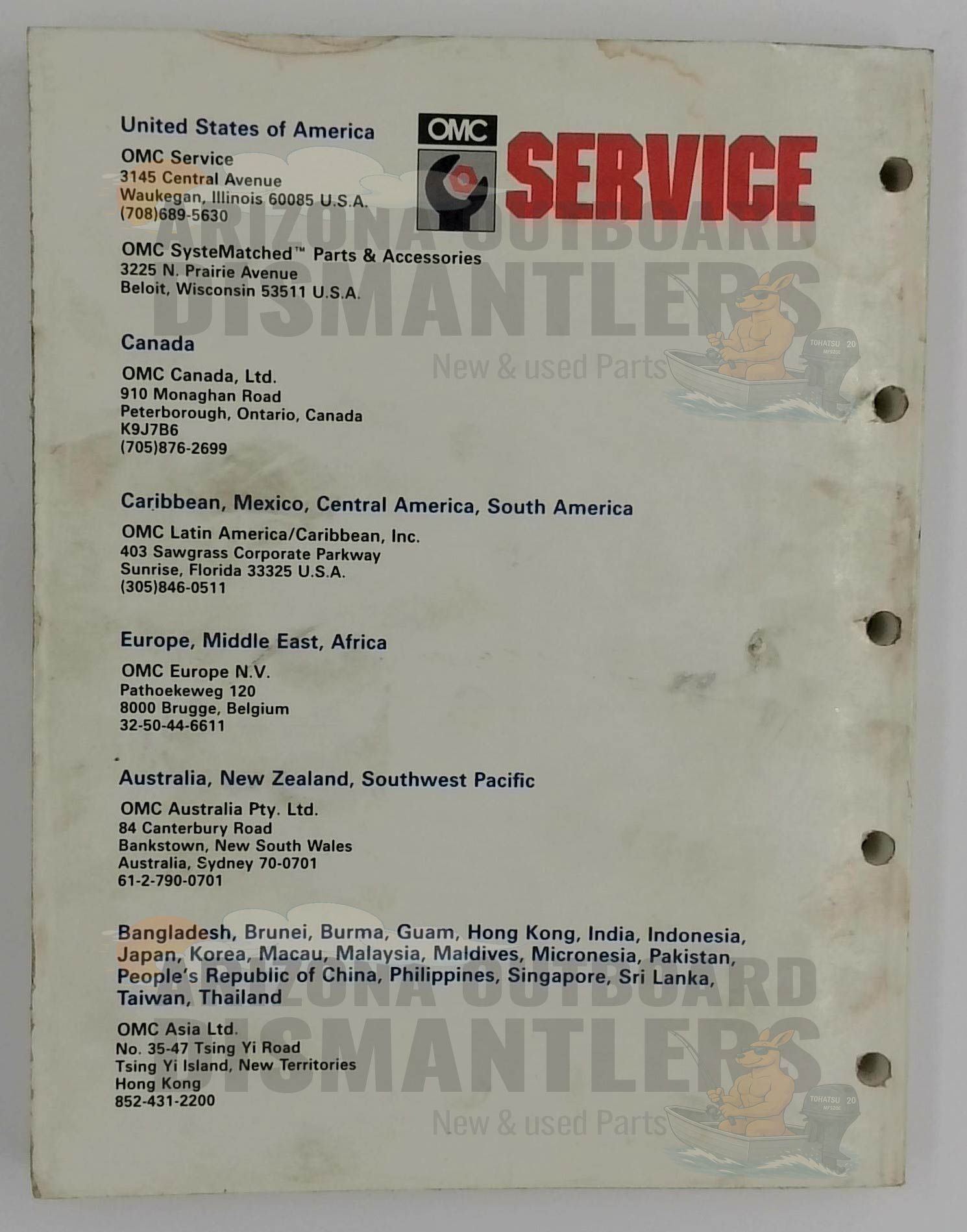 507947 – 40 Thru 55 1990 Service Manual – Johnson - Image 3