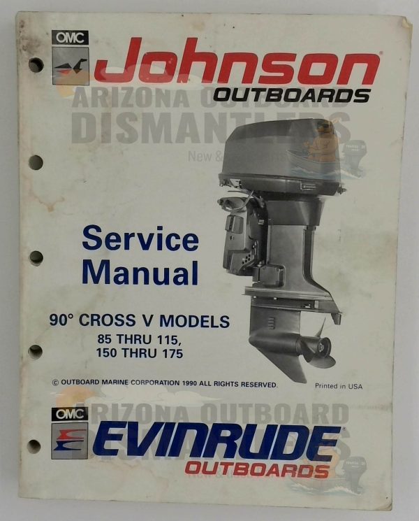 507949 Manual Johnson 90 Cross V 1990 - Arizona Outboards