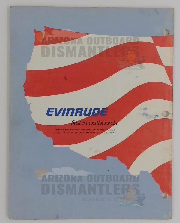5187 Instruction Manual – 1976 Evinrude 6 HP (Models 6604 & 6605) - Image 2