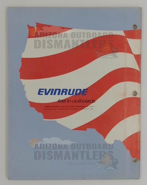 5188 Instruction Manual – 1976 Evinrude 9.9 HP (Models 10624, 10625, 10654 & 10655) - Image 2
