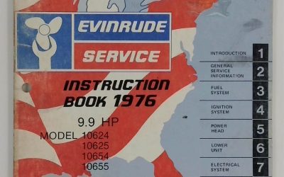 5188 – Evinrude 1976 9.9HP Service Instruction Book
