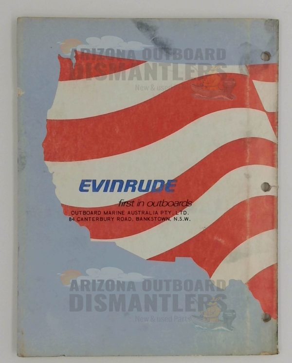 5188 – Evinrude 1976 9.9HP Service Instruction Book - Image 2