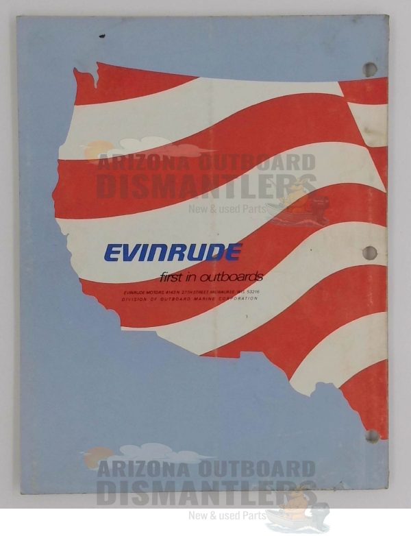 5189 Instruction Manual – 1976 Evinrude 15 HP (Models 15604, 15605, 15654 & 15655) - Image 2