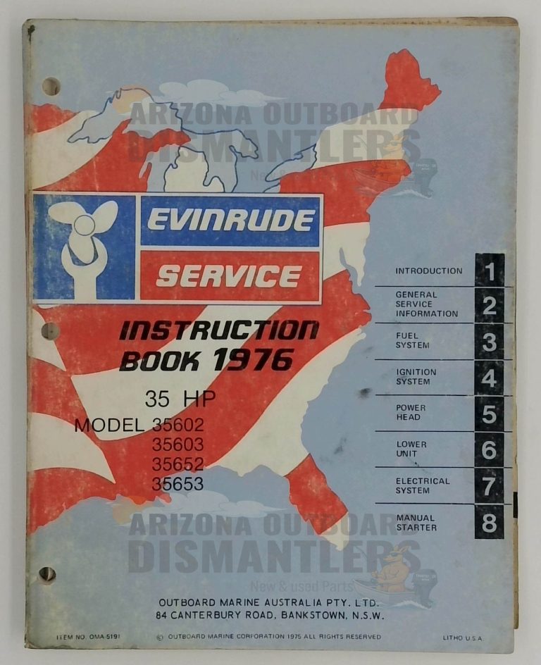 5191 – Evinrude 1976 35HP Service Manual
