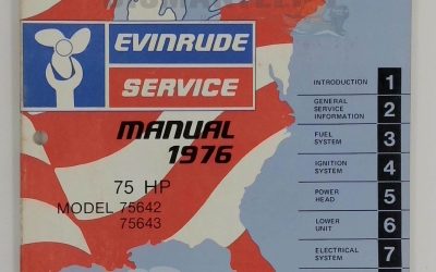 5195 Instruction Manual – 1976 Evinrude 75 HP (Models 75642 & 75643)