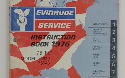5195 – Evinrude 75HP Service Manual (1976 Models 75642 & 75643)