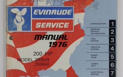 5199 Instruction Manual – 1976 Evinrude 200 HP (Models 200649 & 200640)