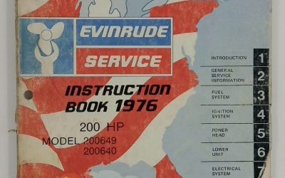 5199 – 1976 Evinrude 200HP Service Manual (Models 200640 & 200649)