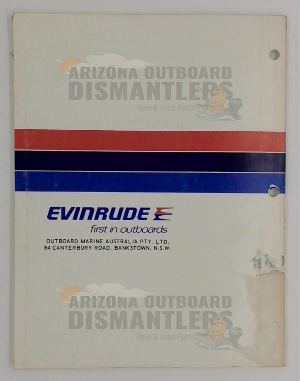 5303 Instruction Book – 1977 Evinrude 4 HP (Models 4706 & 4736) - Image 2