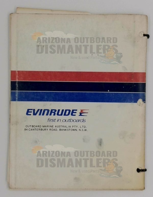 5304 Instruction Book – Evinrude 6HP 1977 - Image 2