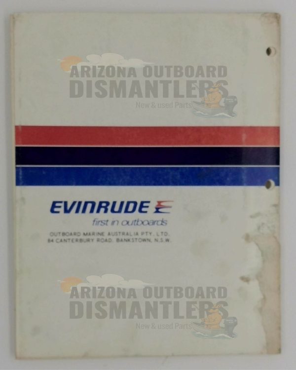 5308 Instruction Book – 1977 Evinrude 70–75 HP (Models 70773, 75742 & 75743) - Image 2