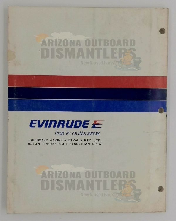 5309 Instruction Book – 1977 Evinrude 85–115 HP (Models 85793, 85799, 115793 & 115799) - Image 2