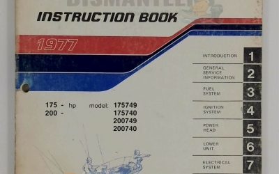 5311 Instruction Book – Evinrude 175/200HP 1977