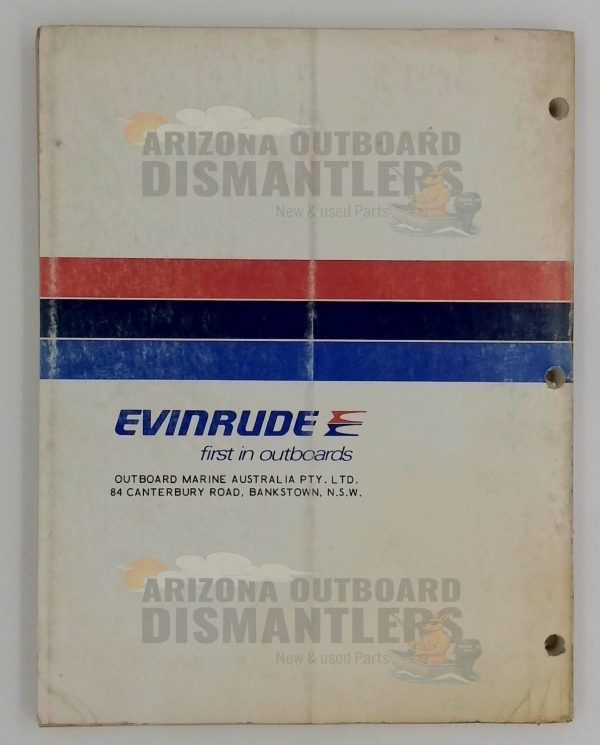 5311 Instruction Book – Evinrude 175/200HP 1977 - Image 2