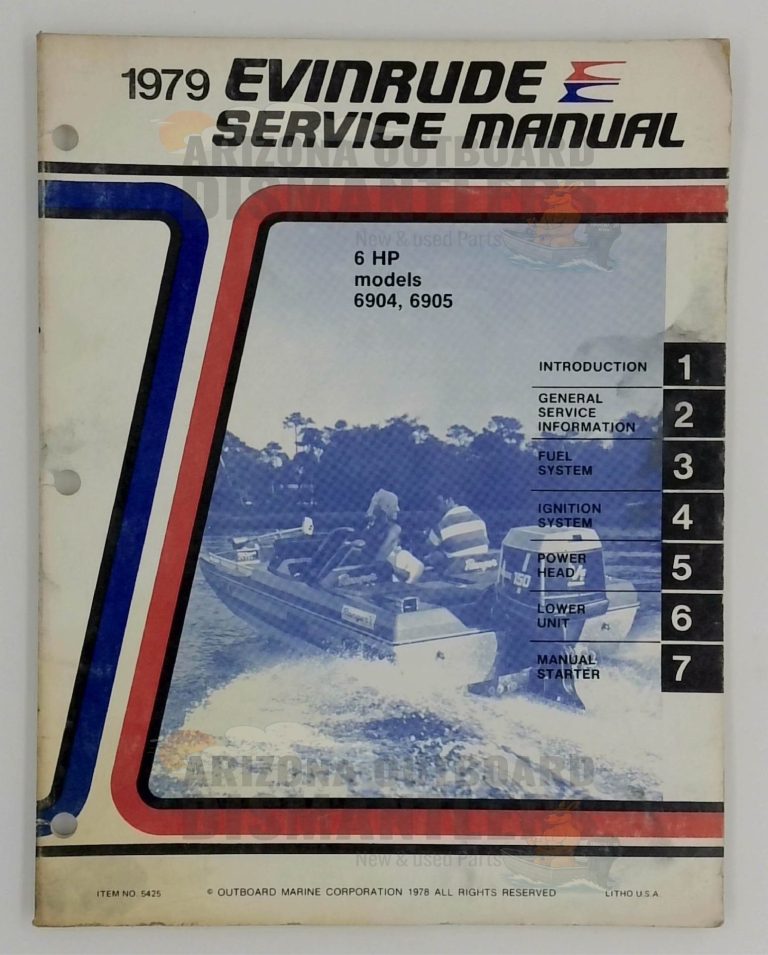 5425 – Evinrude 1979 6HP Service Manual