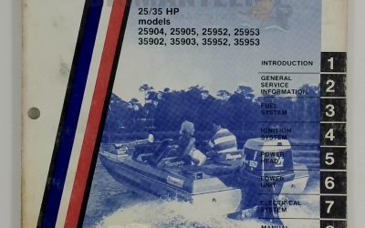 5427 – Evinrude Service Manual 1979 for 25/35HP