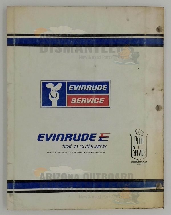 5431 – Evinrude 1979 V6 Outboard Service Manual - Image 2
