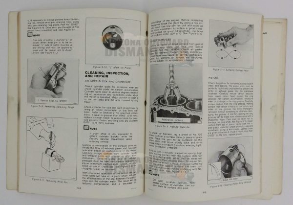 5490 – Evinrude Service Book 1980 4.5/7.5HP - Image 3